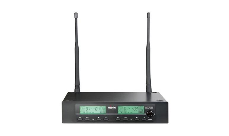 1/2U Двухканальный приёмник Mipro ACT-312
